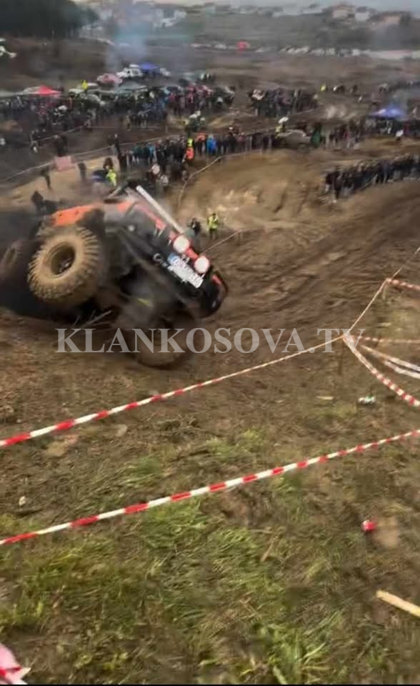 Rrokulliset vetura në garën “Off Road” në Shtime, lëndohen dy persona