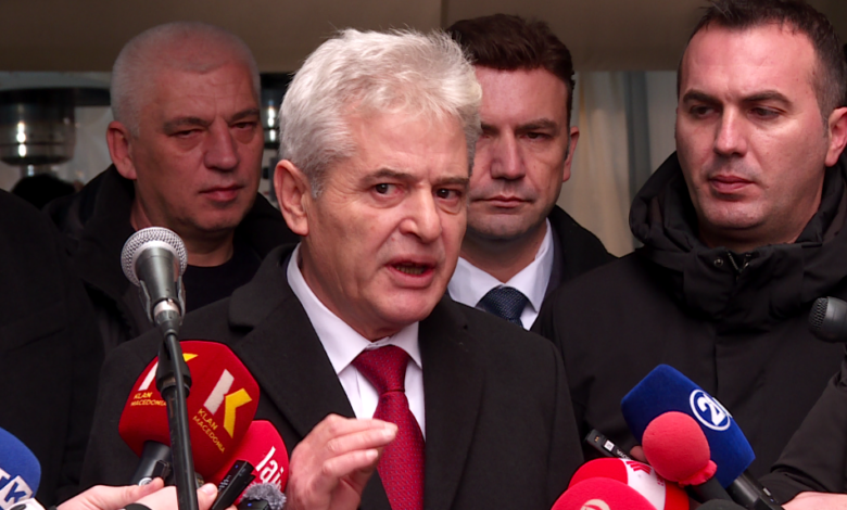 Kreu i BDI-së, Ali Ahmeti.