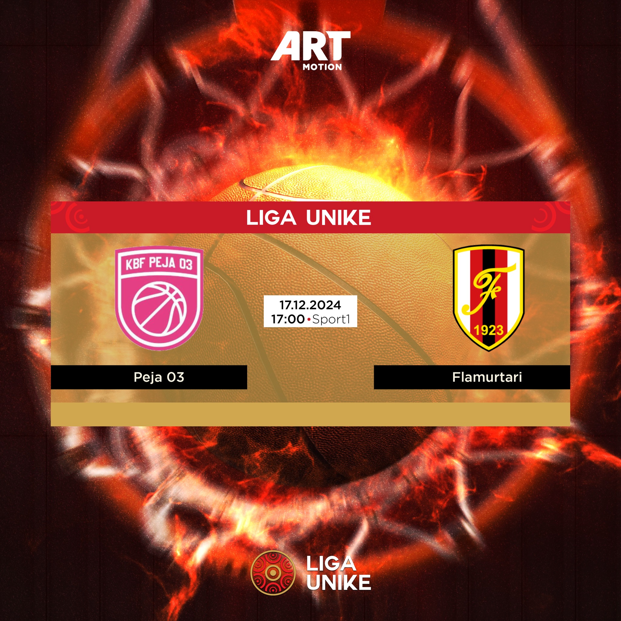 Liga Unike për Femra në Artmotion: Peja e pret Flamurtarin