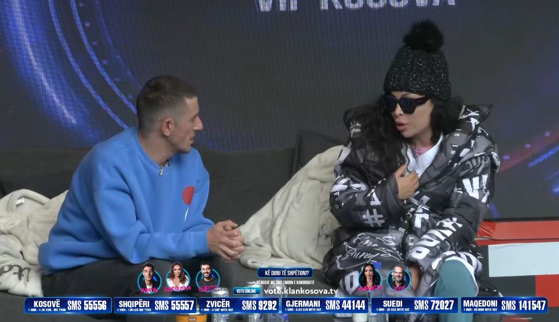 Rovena e Vullneti diskutojnë për bisedat e një nate më parë