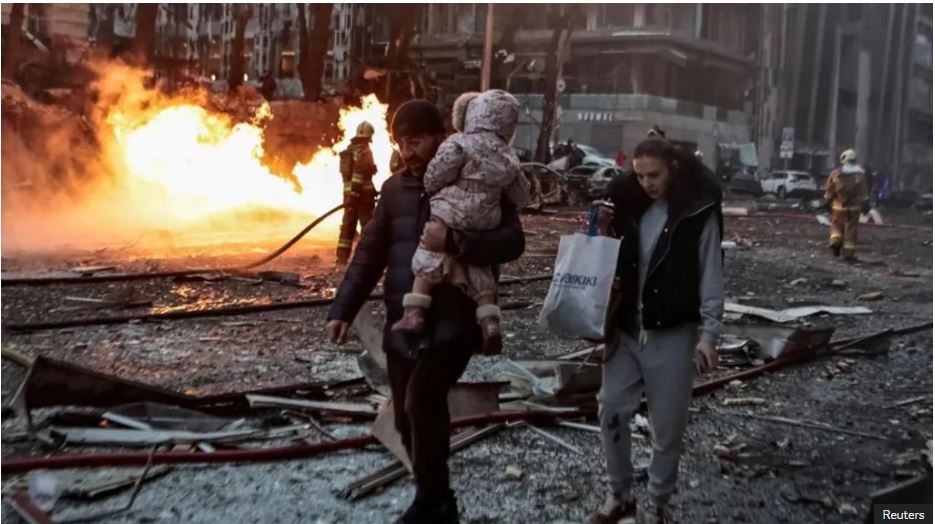 Zyrtarët ukrainas thanë se Moska kishte nisur një sulm të ri në Kiev