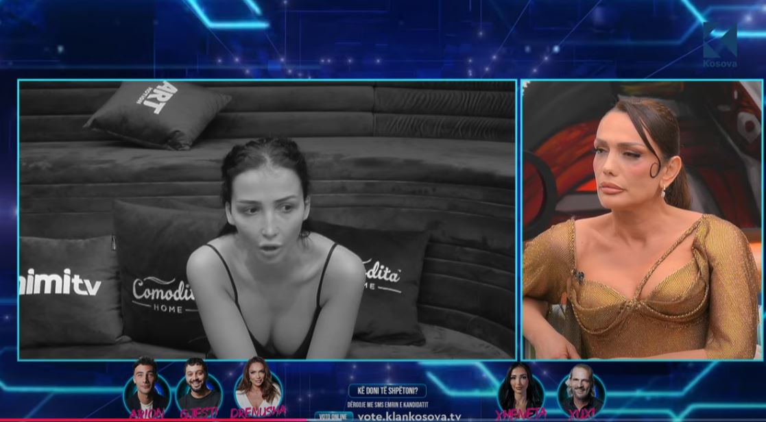 Plas sherri mes Drenushës dhe Xhenetës - Ja momenti i plotë! (VIDEO)