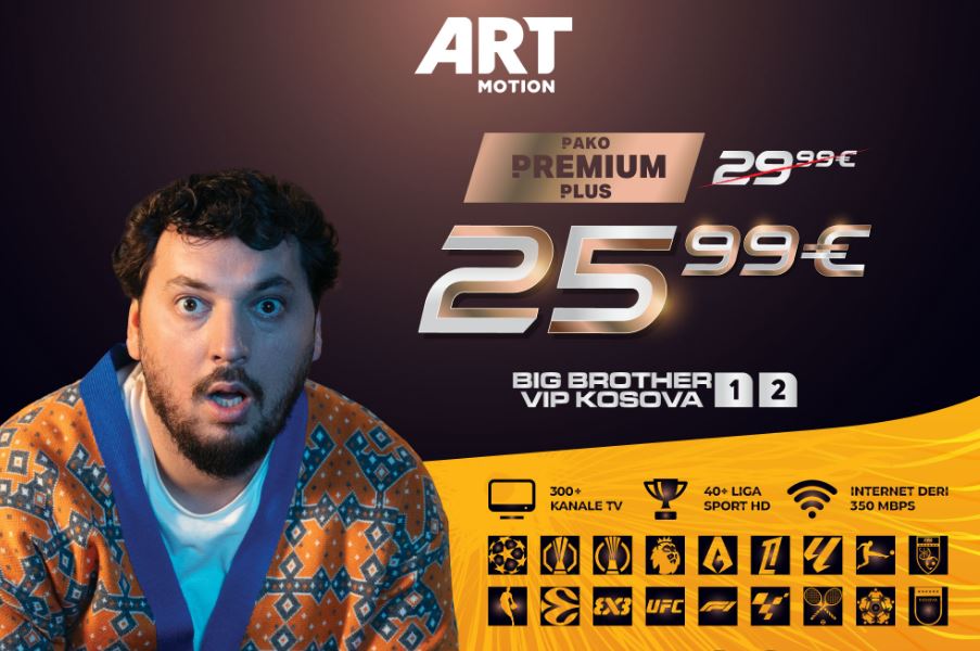 Finalja e BigBrother VIP Kosova 3 po afron, përfitoni nga zbritjet në Artmotion