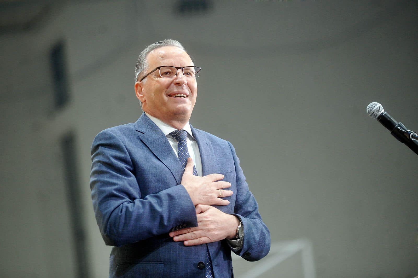 Kandidati për kryeministër nga radhët e PDK-së, Bedri Hamza.