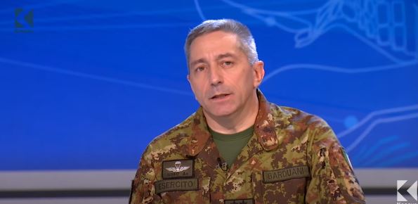 Komandanti i KFOR-it, Enrico Barduan
