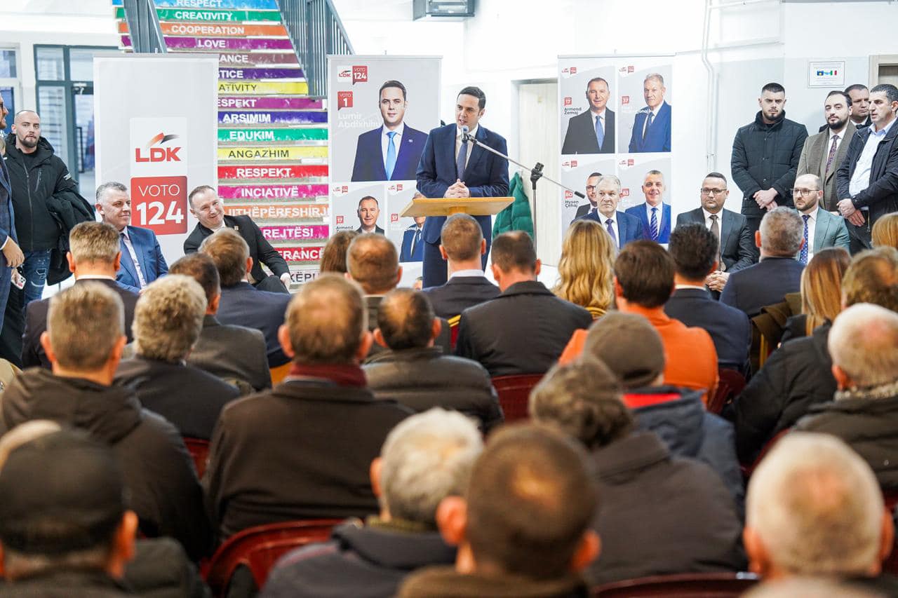 Kandidati i LDK-së për kryeministër, Lumir Abdixhiku.