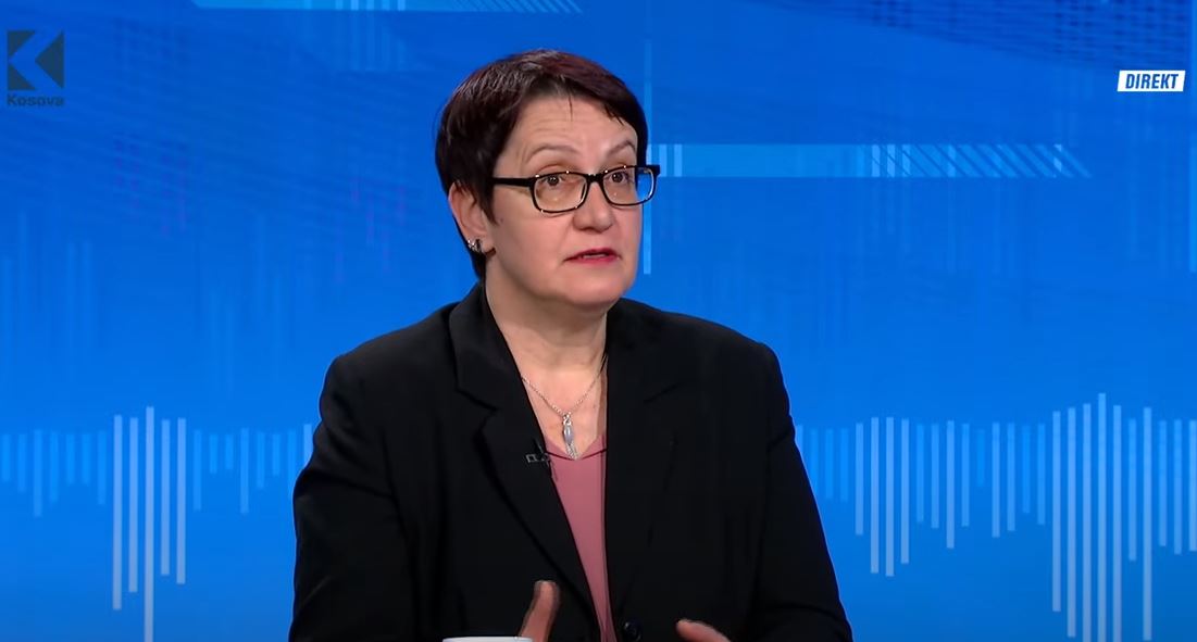 Opinionistja Aida Dërguti.