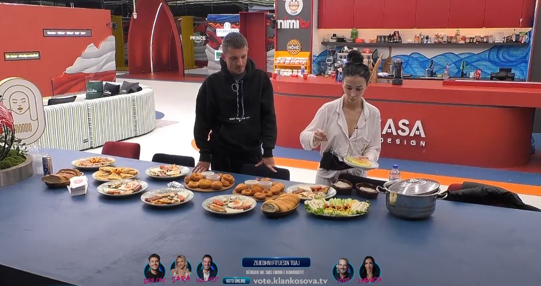 Finalistët shijojnë mëngjesin e fundit në shtëpinë më të madhe në vend (VIDEO)