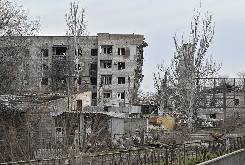 Pamje nga dëmet e shkaktuara pas sulmit rus në Zaporizhzhia