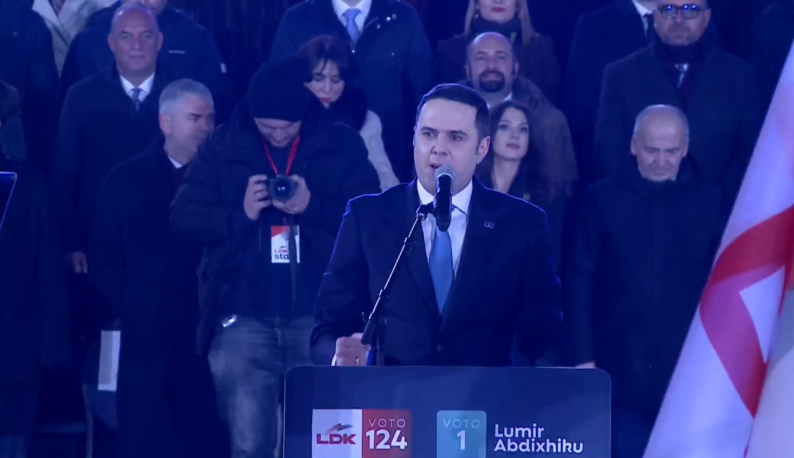 Abdixhiku në tubimin masiv: Duke iu parë kaq të zjarrtë them me bindje se po shkojmë për fitore, asgjë më pak