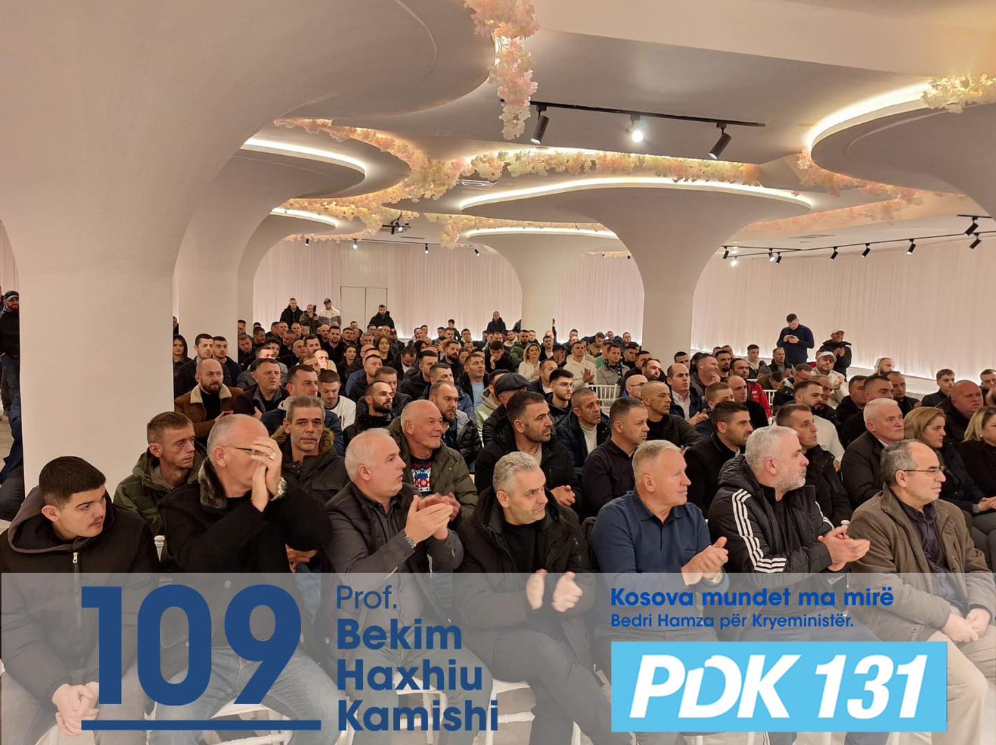Haxhiu takon minatorë e mësimdhënës së Mitrovicës, shpalos programin e Hamzës për rritje të pagave për 50%