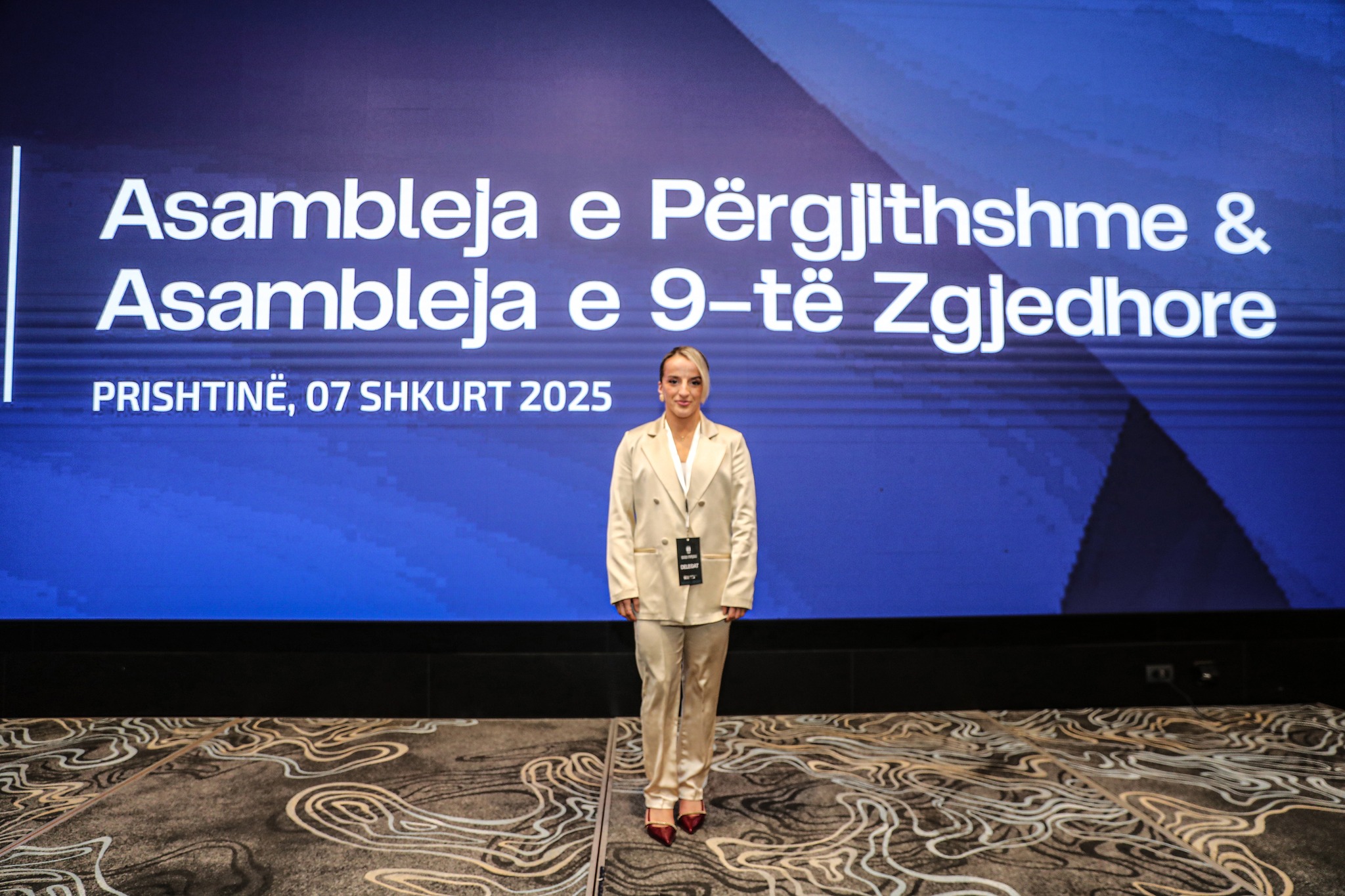 Distria Krasniqi, anëtare e Bordit Ekzekutiv të KOK-ut për ciklin olimpik 2025-2028