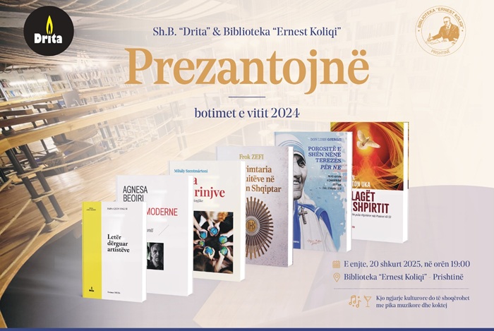 Sot prezantohen botimet e “Dritës” gjatë vitit 2024