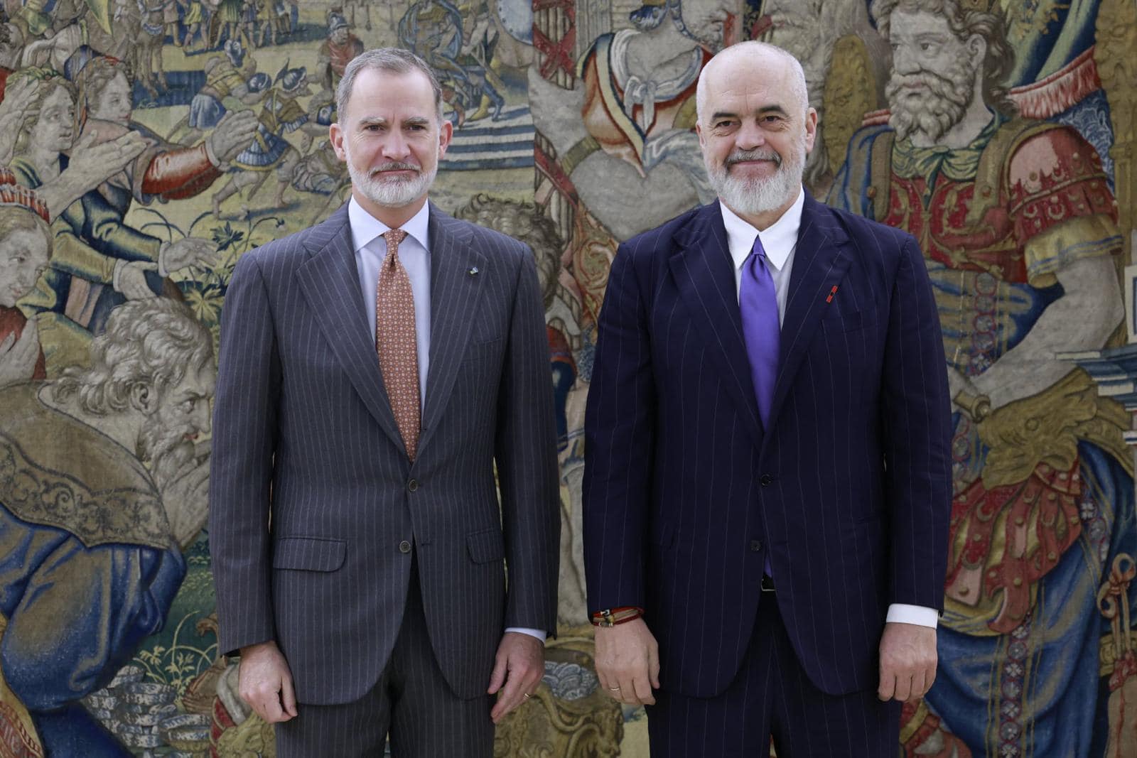 Rama pritet nga Mbreti Felipe VI në vigjilje të nënshkrimit të marrëveshjes “World Law Congress Albania 2027”