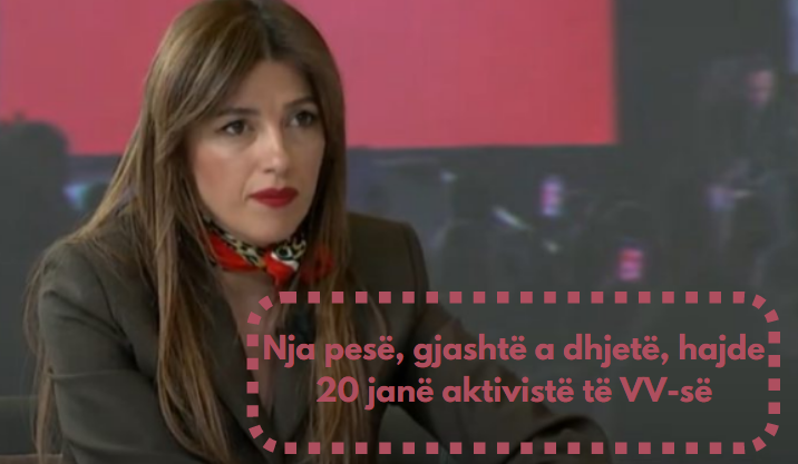 Ministrja Haxhiu e pranon se shpërblyen aktivistët e Vetëvendosjes me punë të shtetit