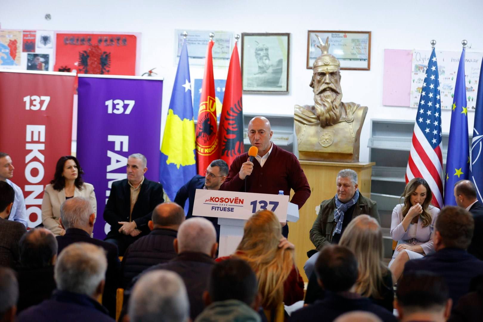 Haradinaj në Korishë: Çelësi i zhvillimit, anëtarësimi në NATO dhe aleanca e përhershme me Amerikën
