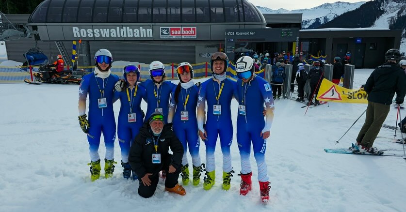 KOK: Kombëtarja e Kosovës në skijim pjesë e Kampionati Botëror  Alpin “Saalbach 2025”