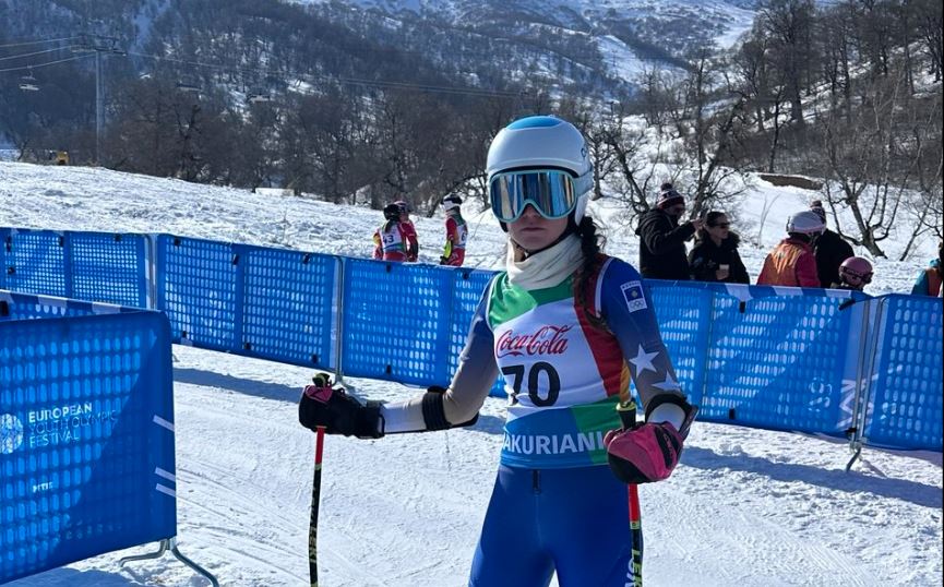 Klara Sefaj ka nisur garimin në Festivalin Olimpik Dimëror Evropian për të Rinj