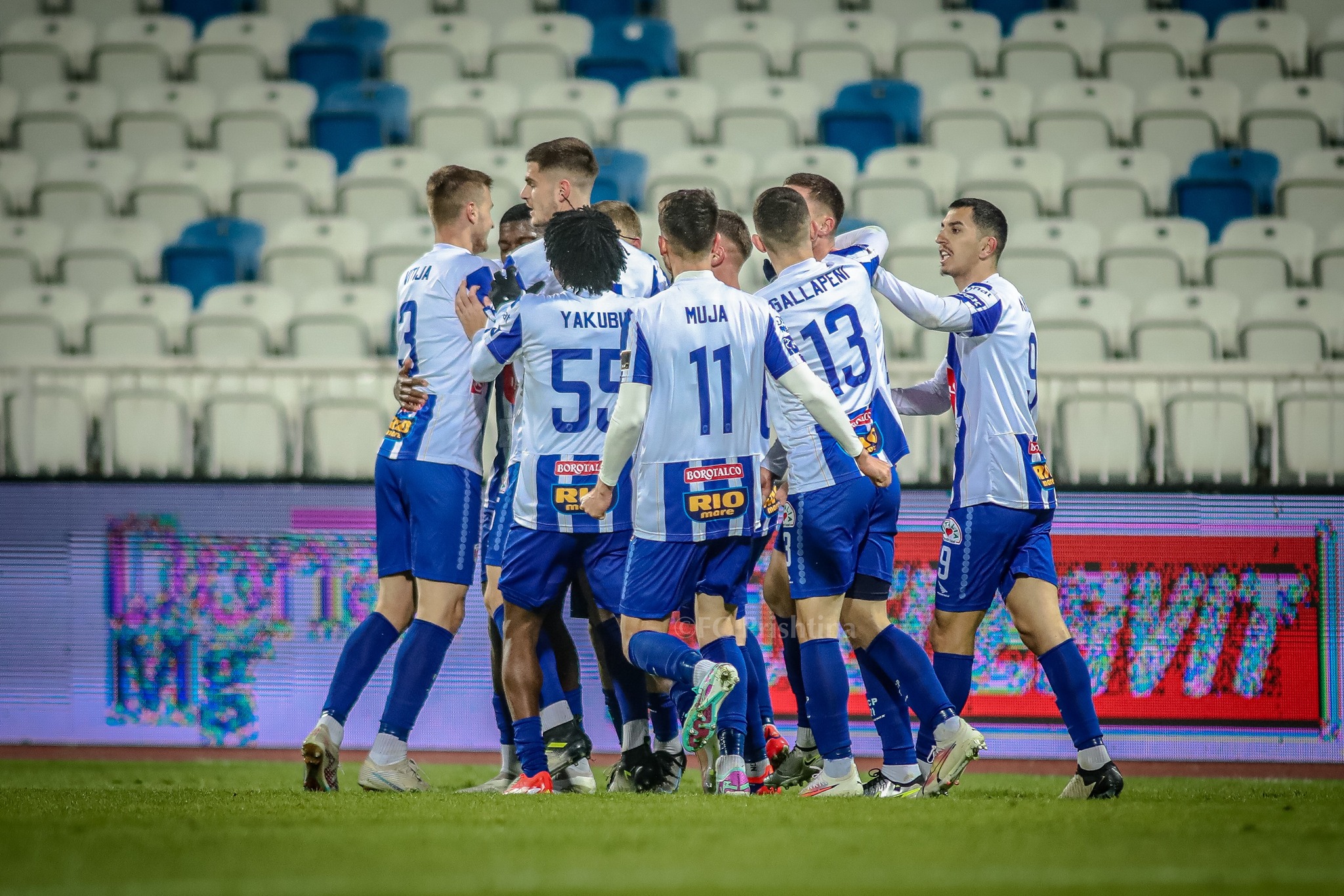 Suharekasi i Prishtinës e 'fundos' Suharekën, Gallapeni me dopjetë në fitoren 4-0 të kryeqytetasve