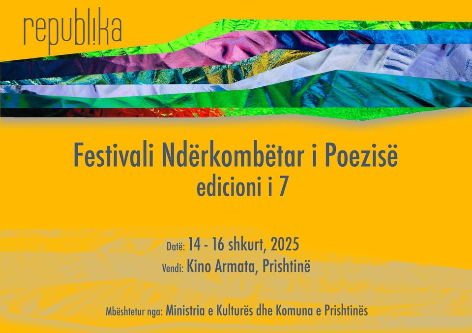 Sonte në Prishtinë nis festivali ndërkombëtar i poezisë “Republika”