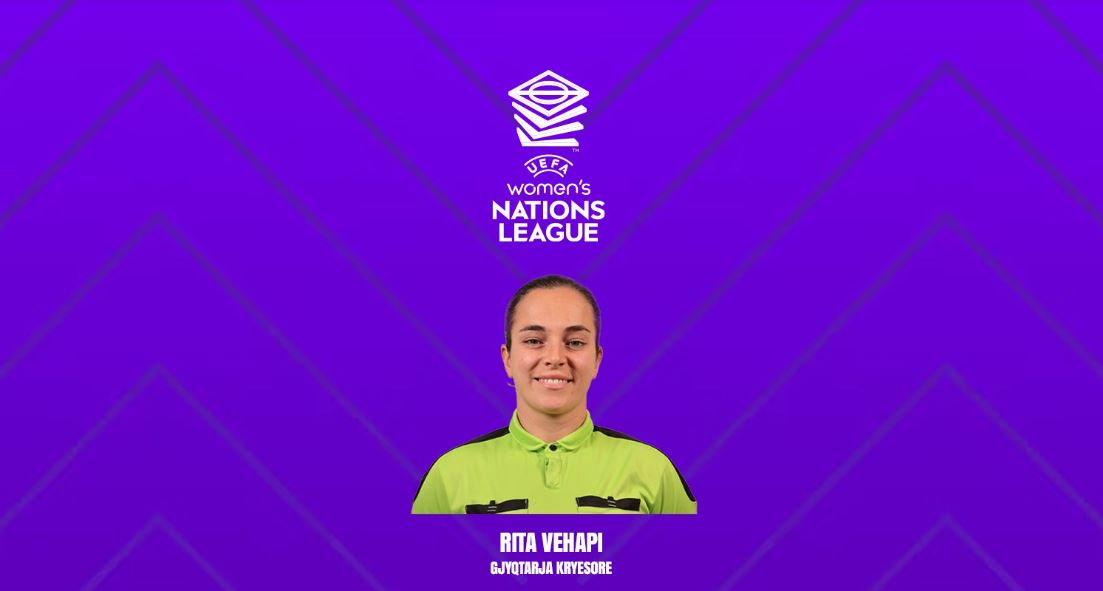Rita Vehapi caktohet nga UEFA gjyqtarja kryesore në ndeshjen Luksemburg