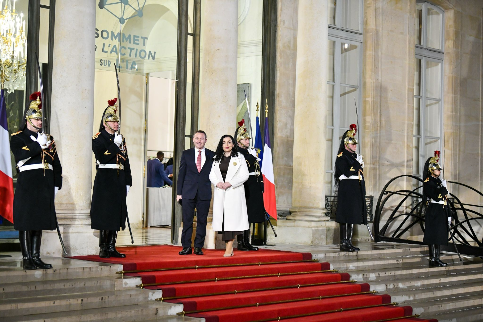 Vjosa Osmani dhe Prindon Sadriu