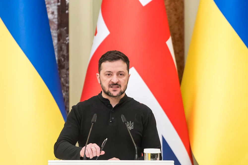 Volodymyr Zelensky, president i Ukrainës