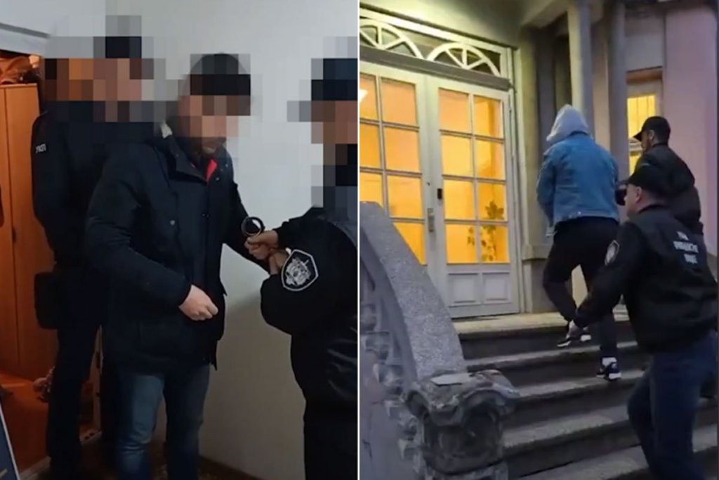 13 të arrestuar në Nish, në mesin e tyre zyrtarë e pjesëtarë të policisë dhe ushtrisë