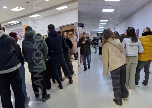 Tollovi për votimin me kusht në njërën nga qendrat në kryeqytet (FOTO)