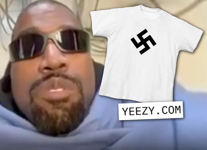 Bliuzat e Kanye Westit hiqen nga interneti për shkak të simbolit nazist