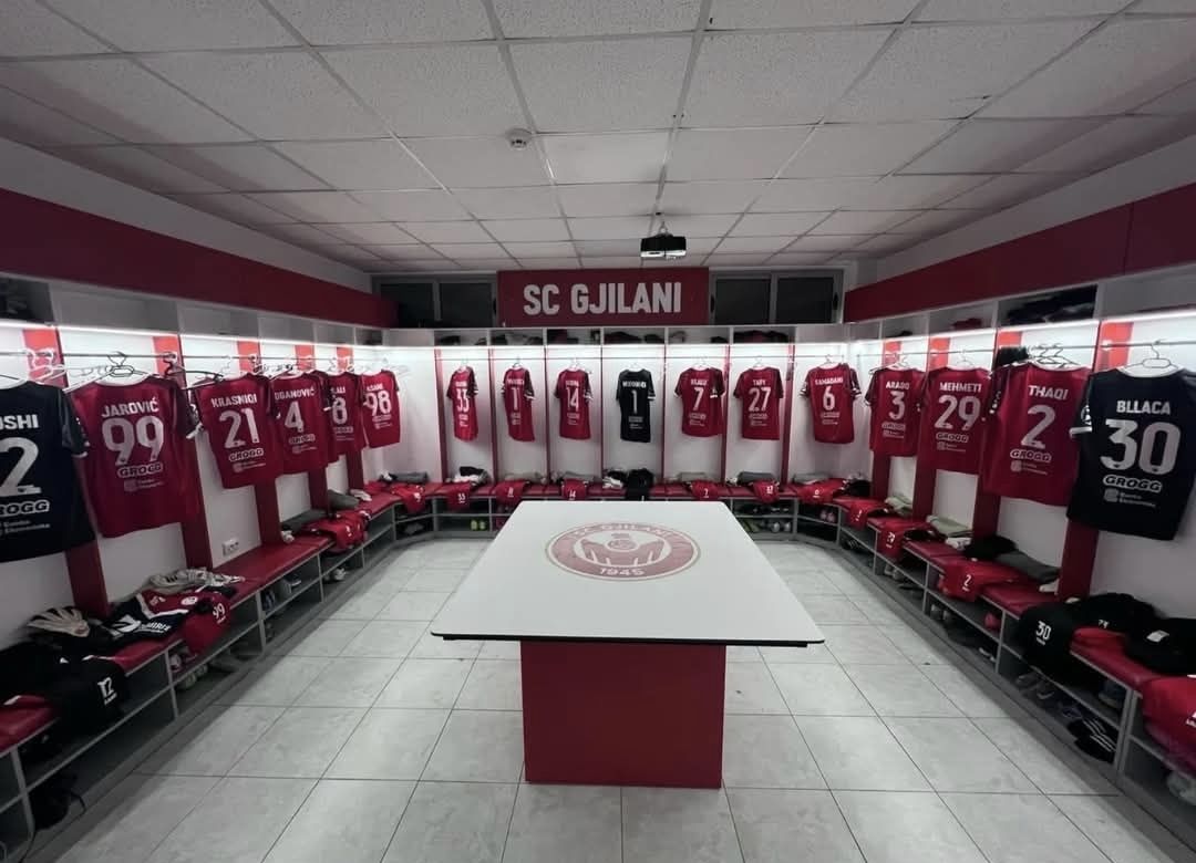 Gjilani transformon zhveshtoren e stadiumit ndihmës (FOTO)