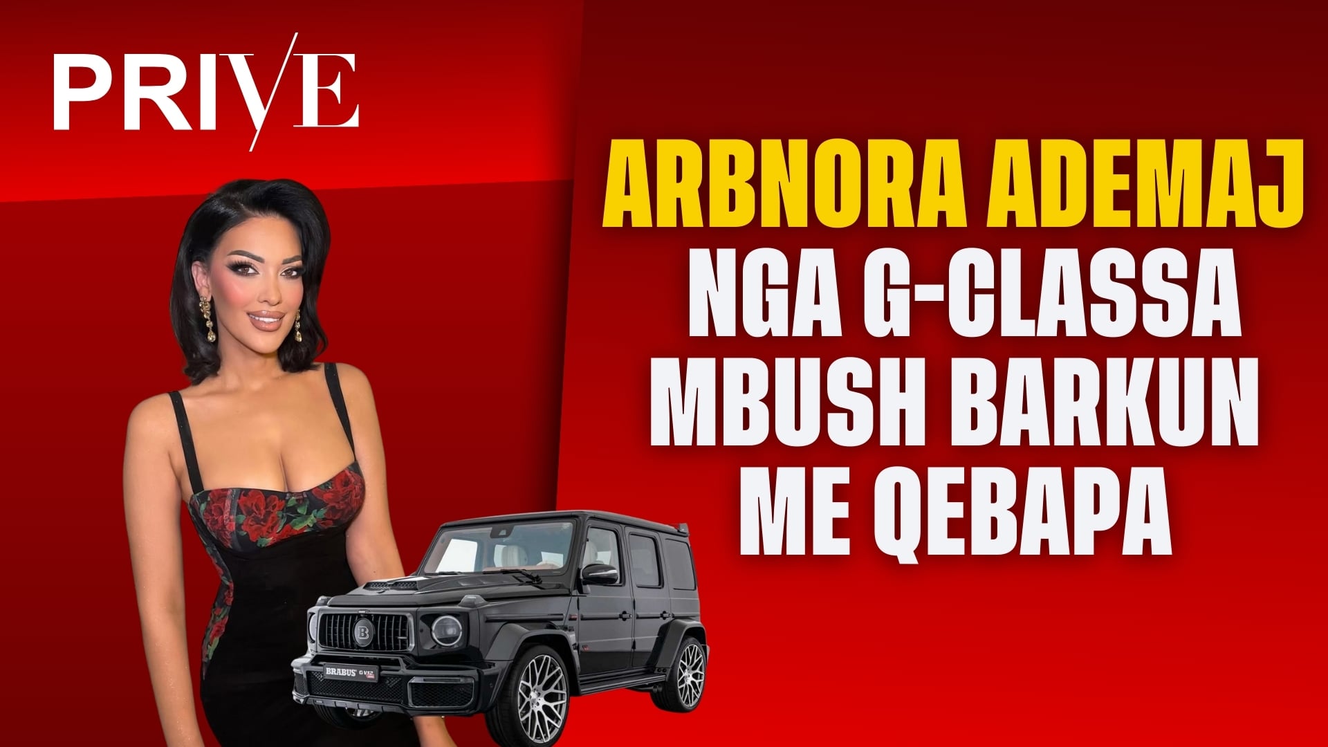 Arbnora Ademaj nga G-Classa mbush barkun me qebapa