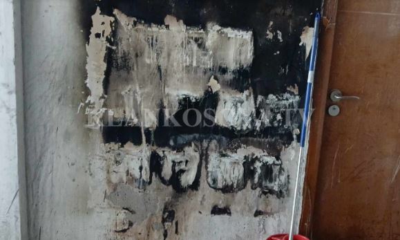 Pamje nga vendi ku ndodhi shpërthimi i baterive në kryeqytet