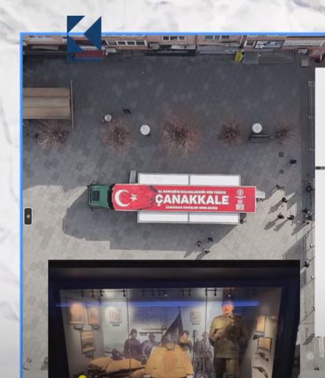 Muzeu Lëvizës i Luftërave të Çanakalasë vjen në Kosovë - Prishtina, ndalesa e parë në Ballkan (VIDEO)