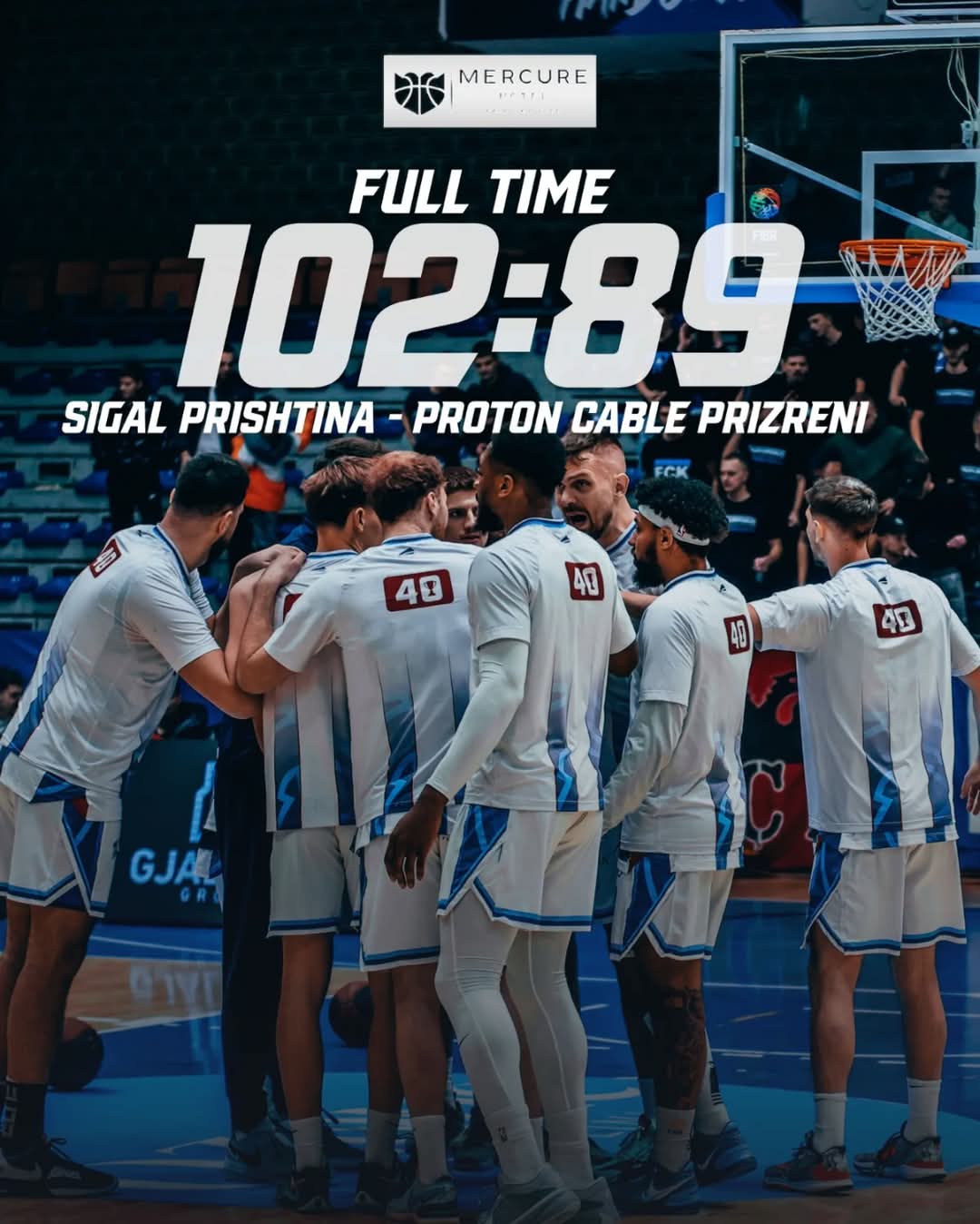 Prishtina fiton ndaj Prizrenit me rezultat 102-89