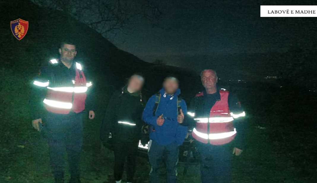 Dy turistë gjerman humbin në Labovë të Madhe, i gjen policia