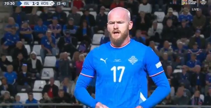 Gunnarsson përjashtohet nga ndeshja Islandë-Kosovë