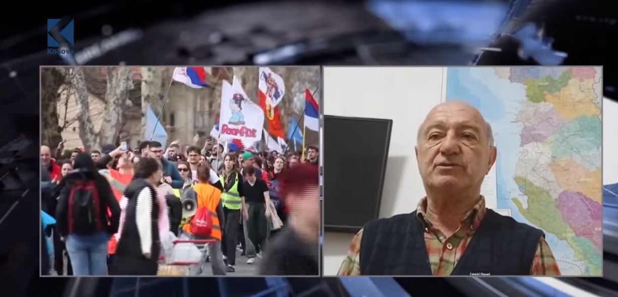 Hasani: Afro 1 milion protestues në Beograd - situata mund të eskalojë
