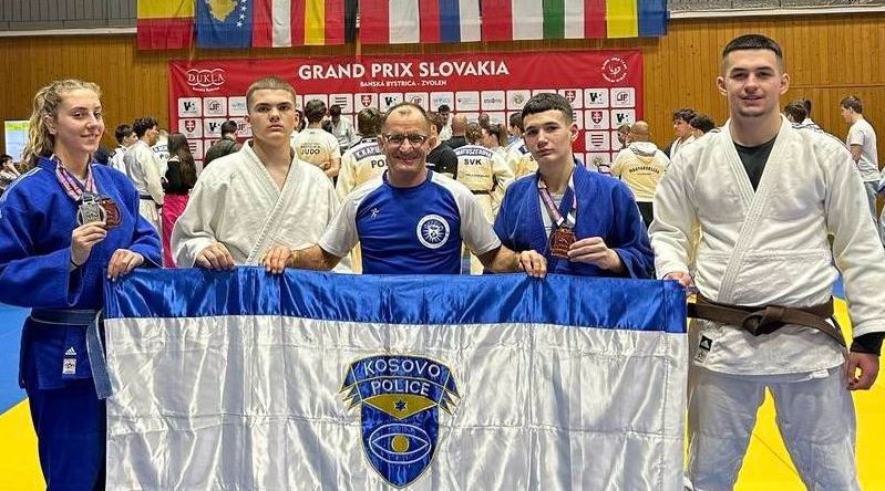 Ekipi i xhudos "Policia e Kosovës" fiton tri medalje në Grand Prix Slovakia