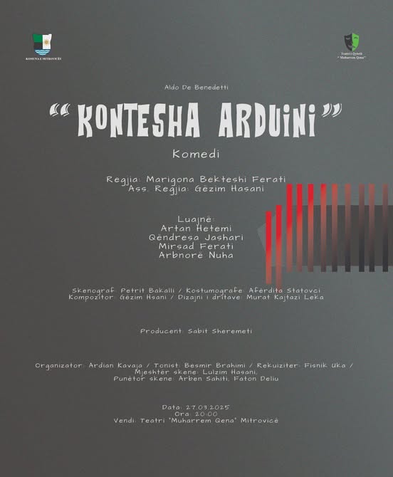 “Kontesha Arduini” sonte premierë në Mitrovicë