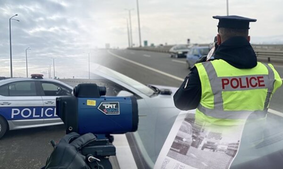 Për Bajram policia shqiptoi 784 gjoba trafiku