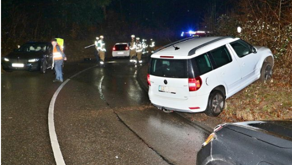 Aksident mes katër veturave në Stuttgart, dëmet qindra mijëra euro