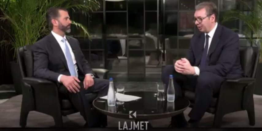 Trump JR dhe Vuçiqi kritikojnë sulmet e NATO-s (VIDEO)