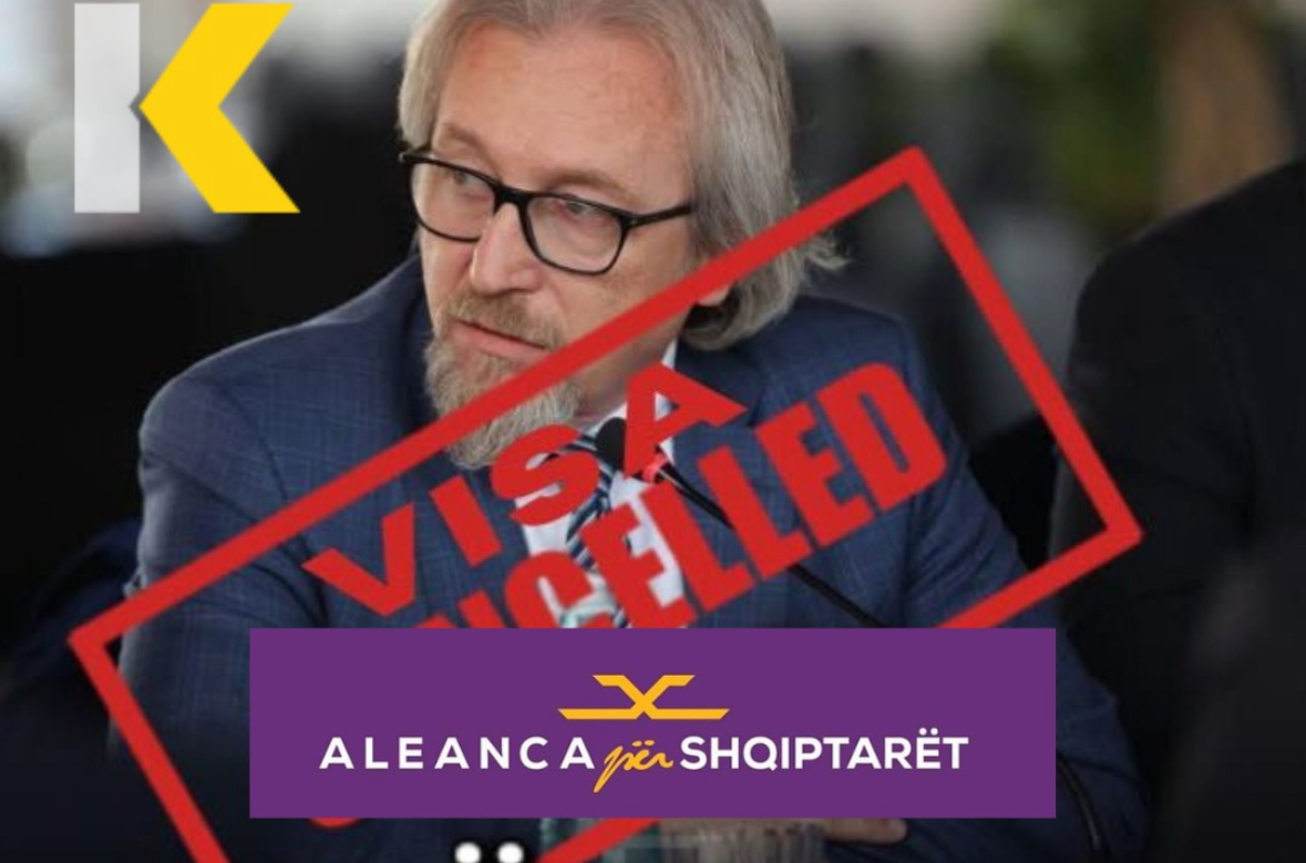 Aleanca për Shqiptarët kërkon dorëheqjen e ministrit Limani pasi iu refuzua viza për SHBA