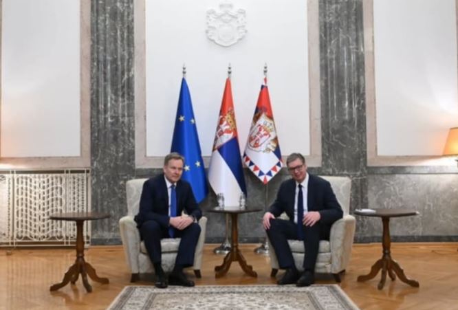 Vuçiqi pas takimit me Sorensenin: Asociacioni është parakusht për normalizimin e marrëdhënieve