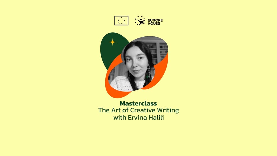 Masterklasë për artin e shkrimit kreativ me Ervina Halili sot në Prishtinë