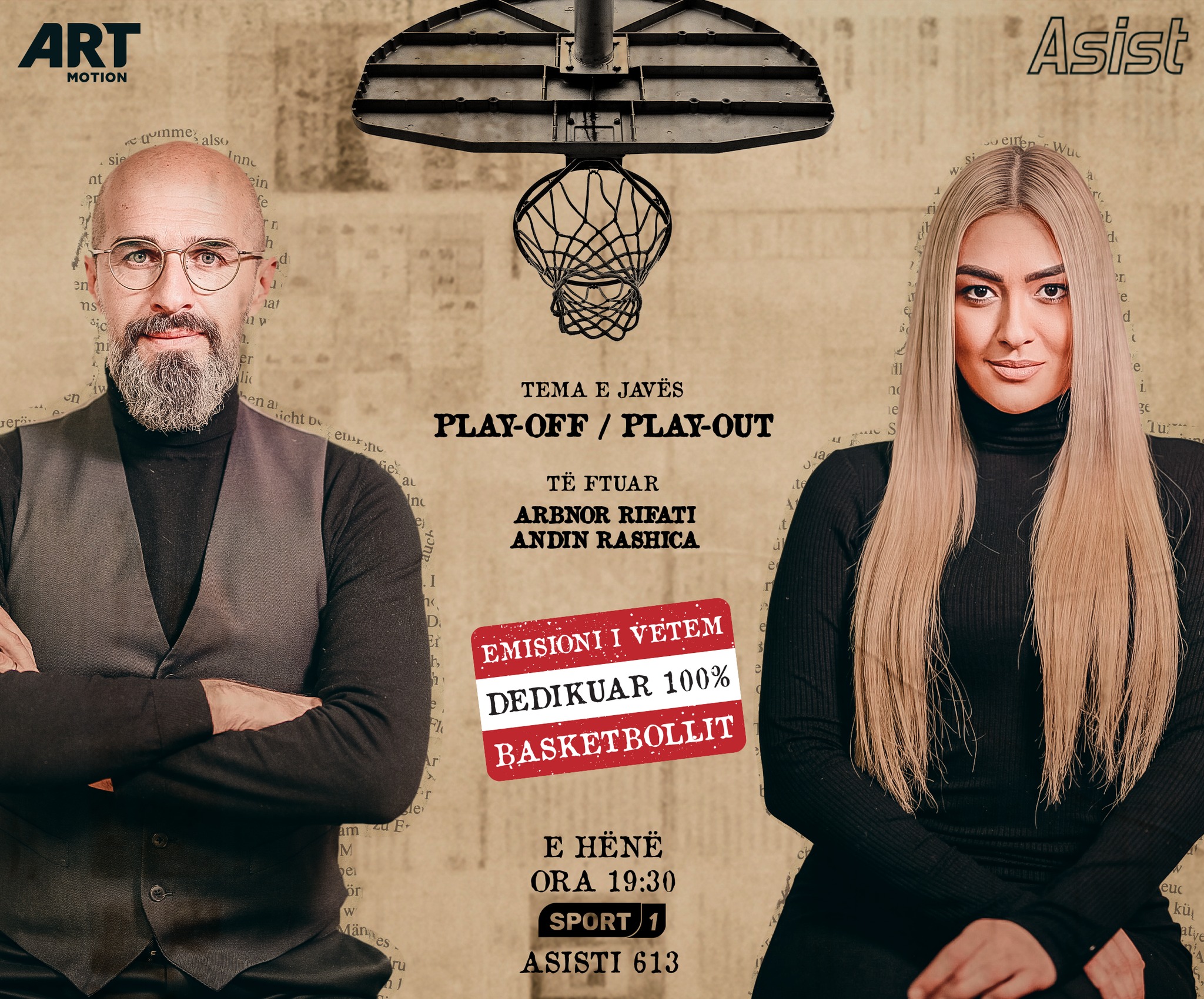 Playoff - Playout, Asisti i 613-të në Artmotion dhe Klan Kosova