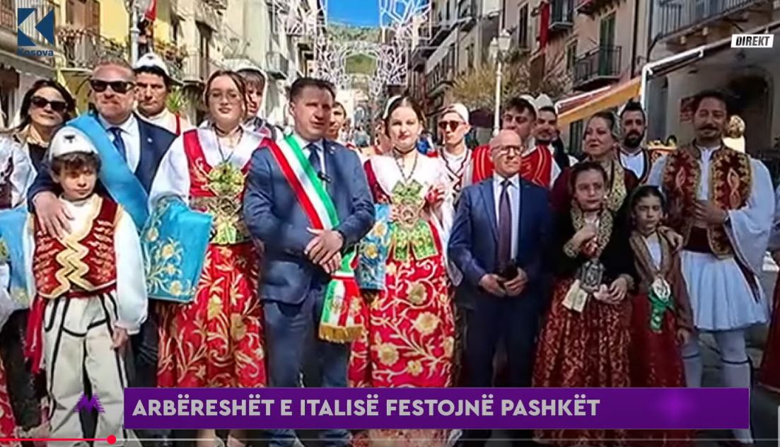 Live nga Italia- Arbëreshët e Italisë festojnë Pashkët: Ne ruajmë traditat (VIDEO)