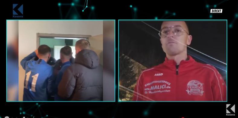 Polici serb sulmoi futbollistin shqiptar, kryetari i KF Tërnoci: Është për keqardhje kjo që ndodhi (VIDEO)