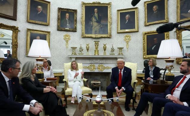 Meloni thotë se Trumpi do ta vizitojë Romën dhe do të shqyrtojë takimin me BE-në